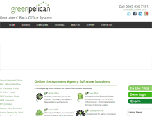 Tablet Screenshot of greenpelican.co.uk